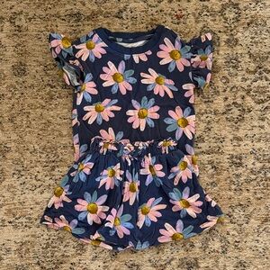 Little Sleepies Floral Top and Skort Set- Size 2T